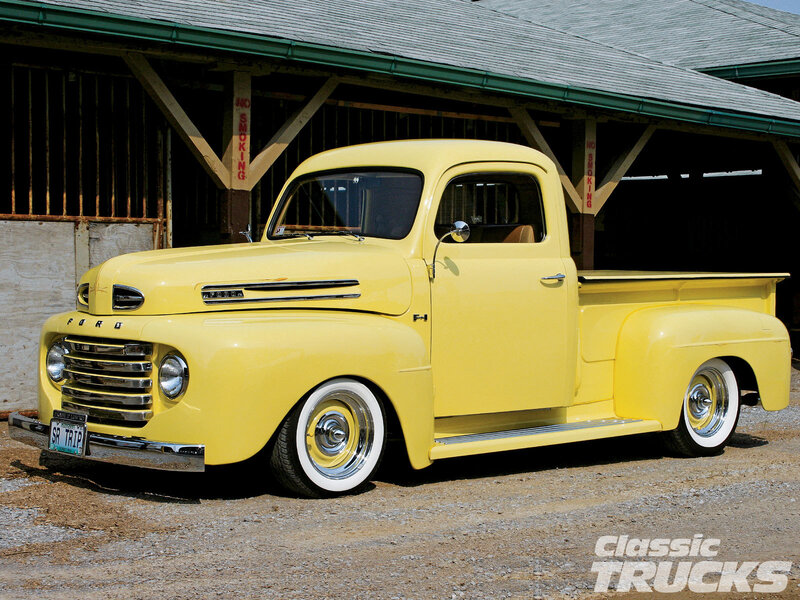 Yellow Classic Pickup Truck — Calm