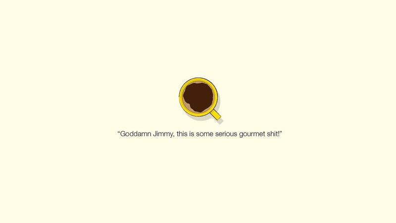Yellow Coffee Cup — Humorous