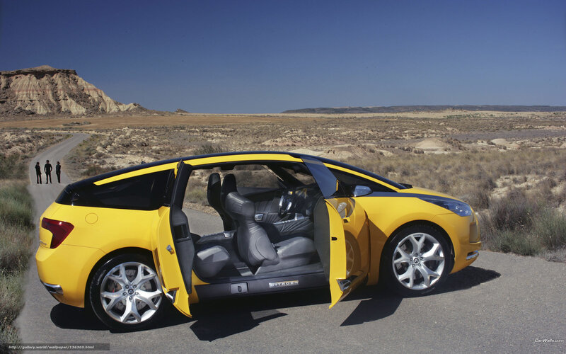 Yellow Concept Car — Arid