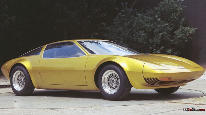 Yellow Concept Car — Calm, Afternoon