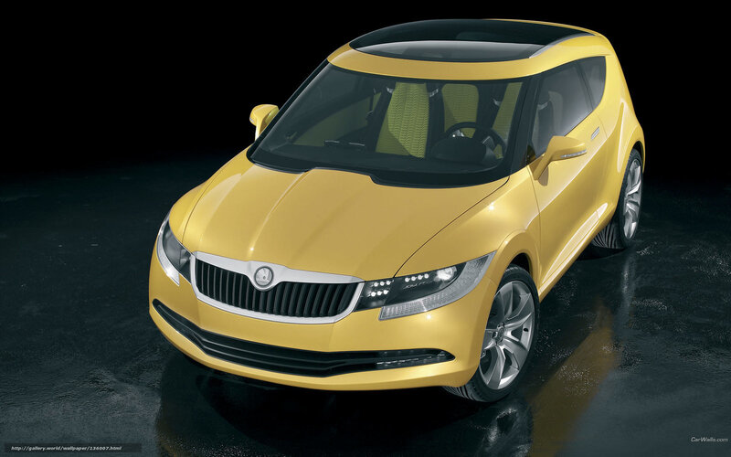 Yellow Concept Car — Dramatic, 3d Render, Wheel