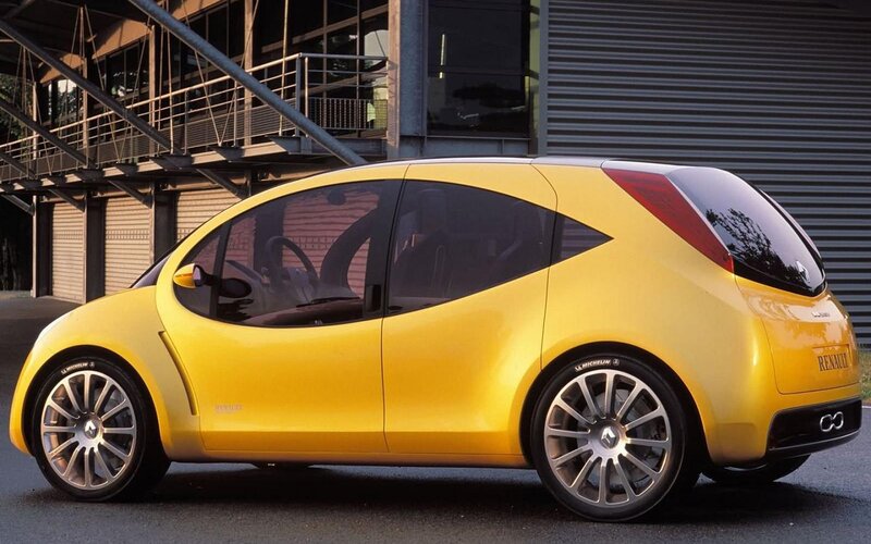Yellow Concept Car — Modern