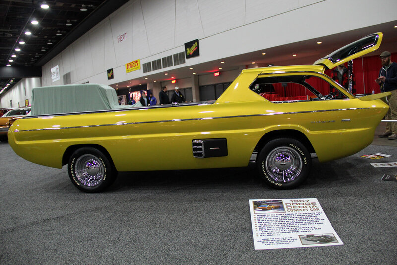 Yellow Concept Car — Neutral, Photograph, Car Show