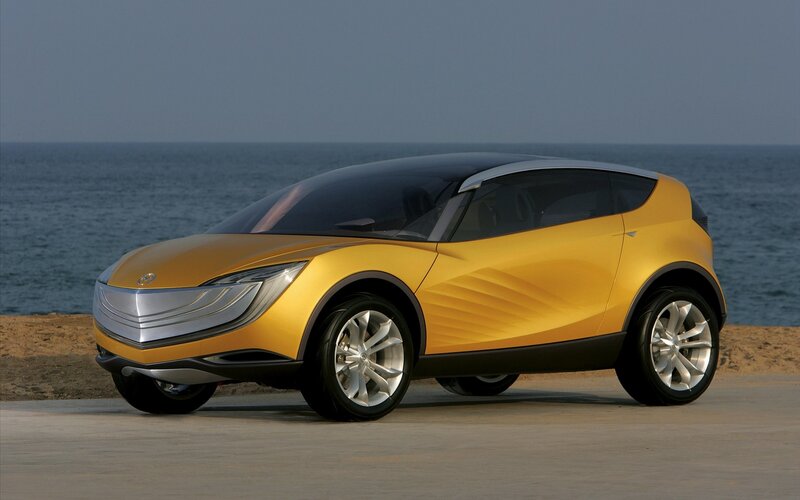 Yellow Concept Car — Serene, Afternoon