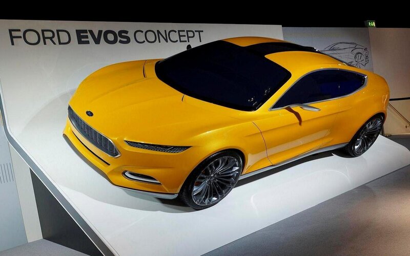 Yellow Concept Car — Showroom