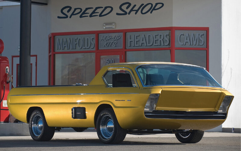 Yellow Concept Truck — Gold