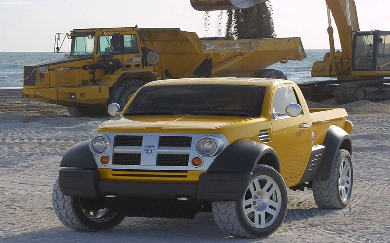 Yellow Concept Truck — Industrial