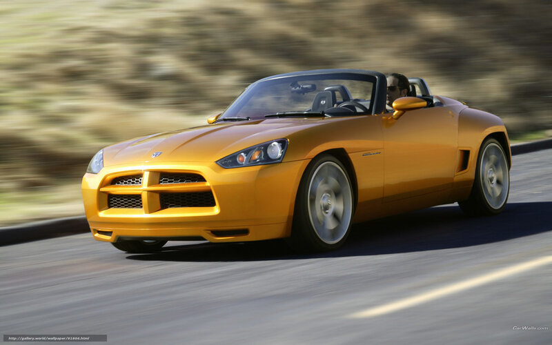 Yellow Convertible Car — Dynamic, Afternoon, Photograph
