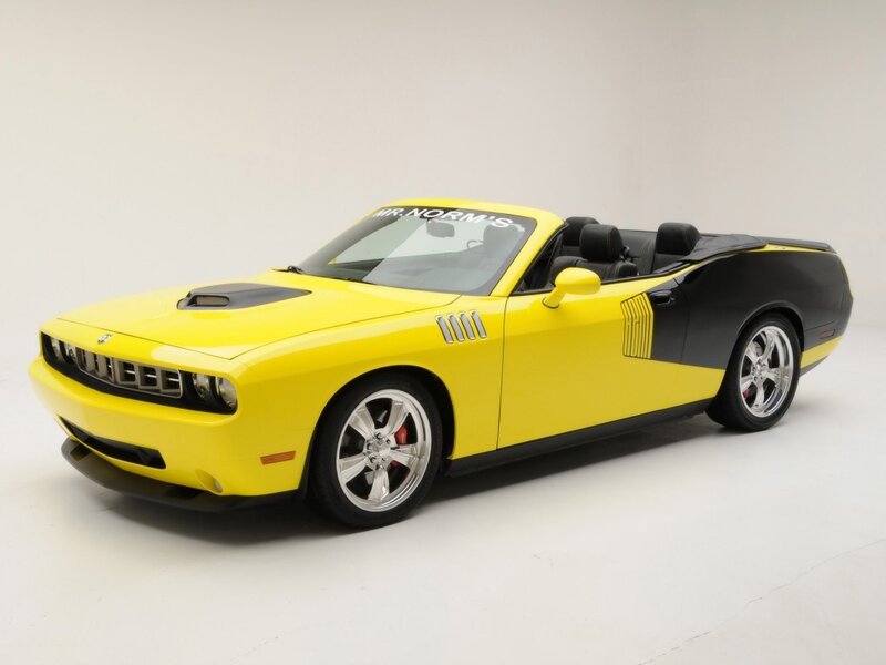 Yellow Convertible Car — Neutral, Photograph, Black Interior