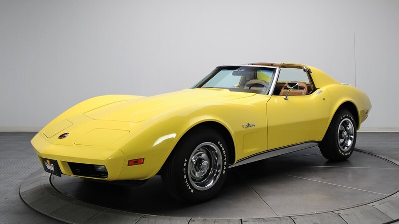 Yellow Convertible Car — Neutral, Photograph, Rotating Platform