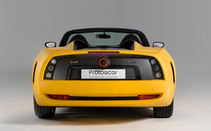Yellow Convertible Car — Neutral, Photograph