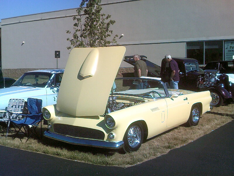 Yellow Convertible Car — Outdoor
