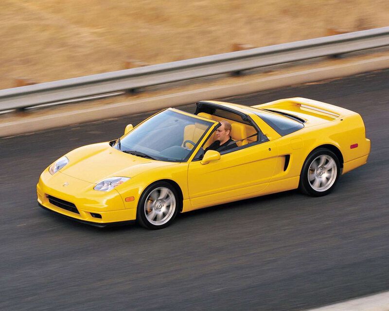 Yellow Convertible Sports Car — Dynamic, Afternoon