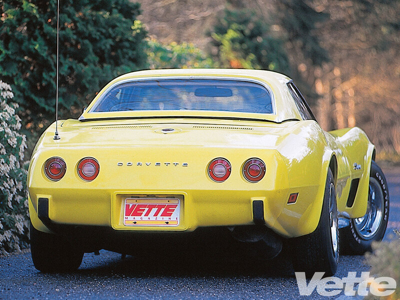 Yellow Corvette Car — Calm, Afternoon