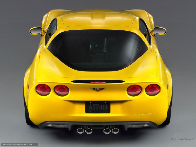 Yellow Corvette Car — Neutral