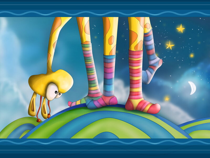 Yellow Creature with Long Legs