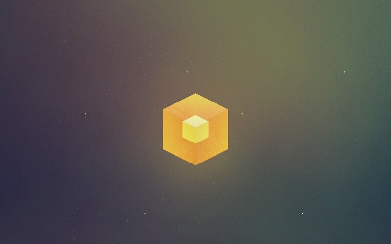 Yellow Cubes in Space — Serene