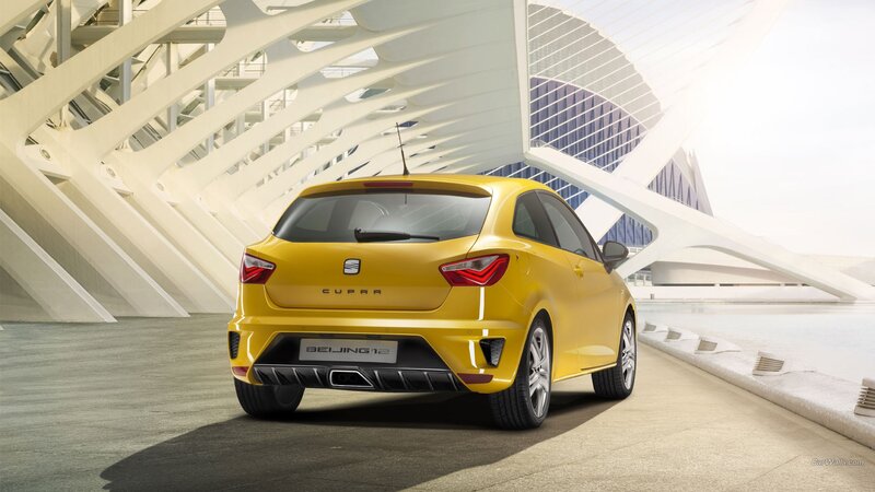 Yellow Cupra Car — Modern