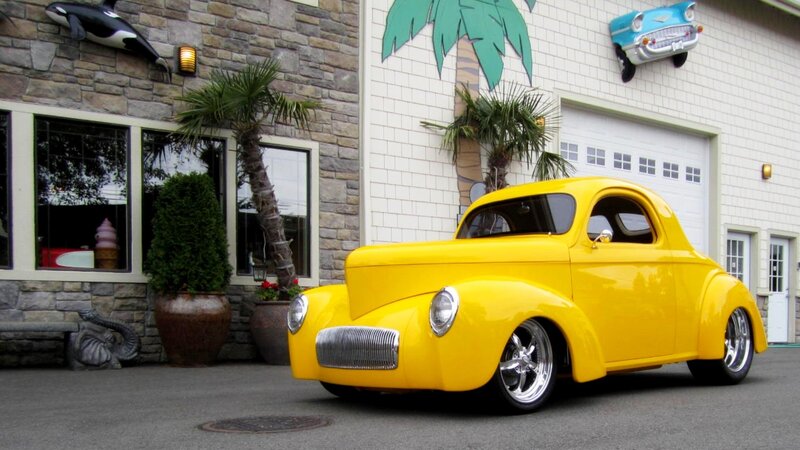 Yellow Custom Coupe — Calm