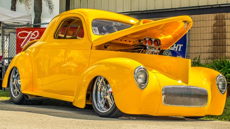Yellow Custom Hot Rod — Showcase