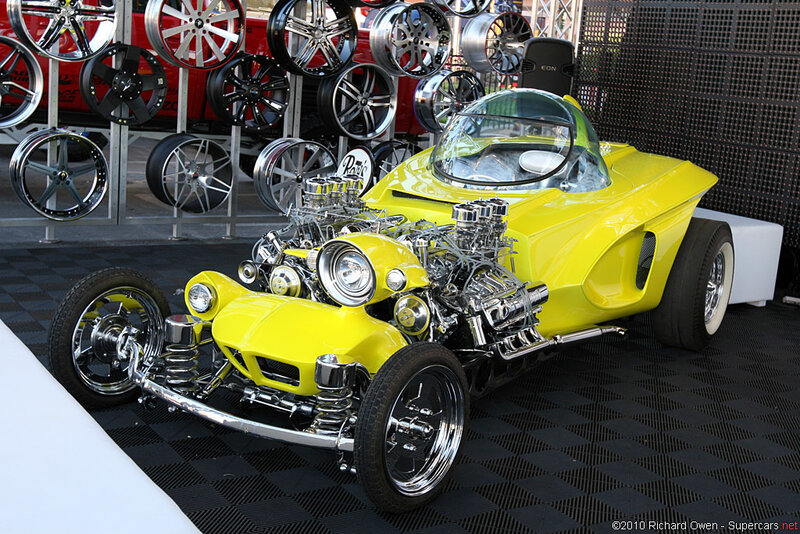 Yellow Custom Hot Rod