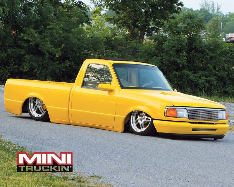 Yellow Custom Pickup Truck — Calm