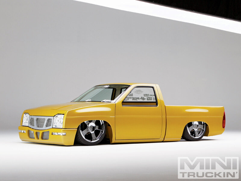 Yellow Custom Pickup Truck — Neutral