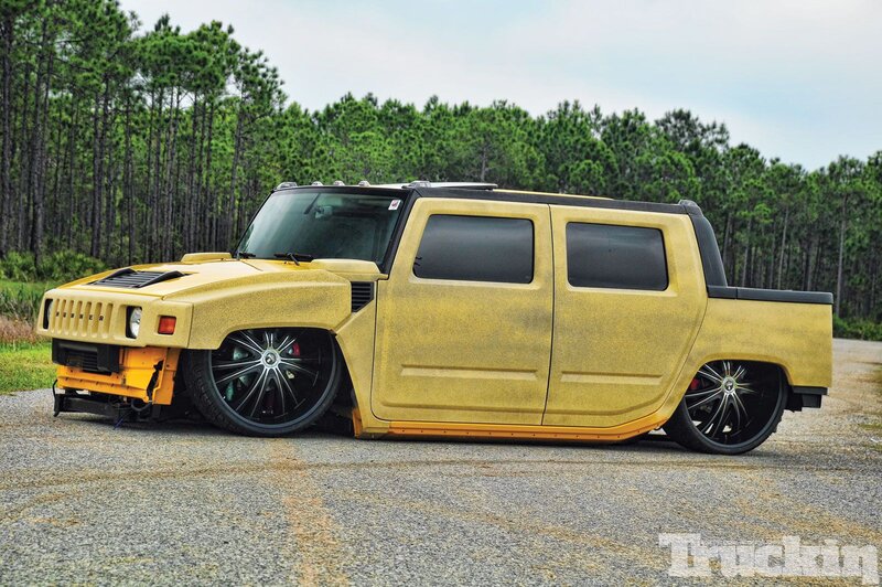 Yellow Customized Hummer — Calm