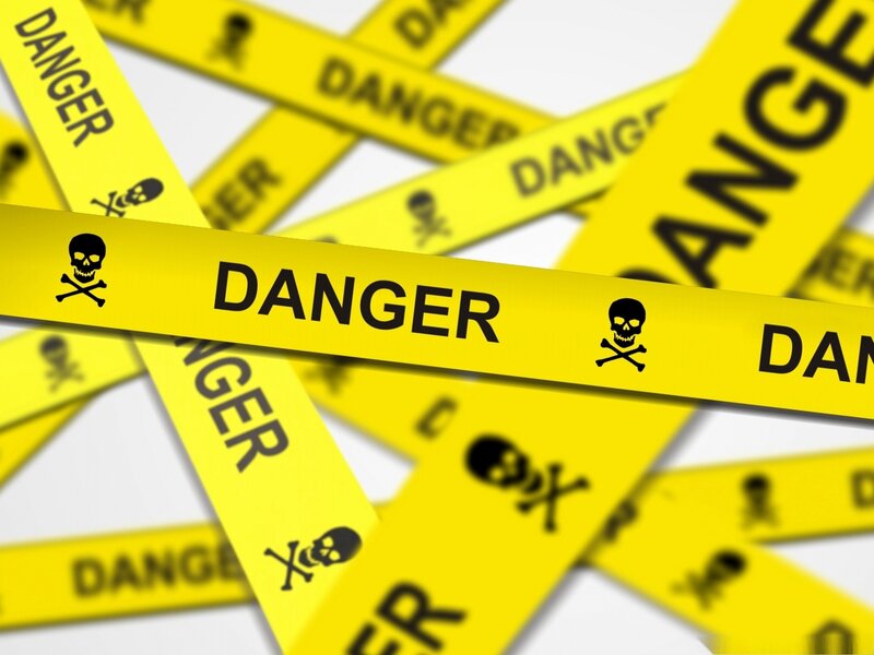 Yellow Danger Tape