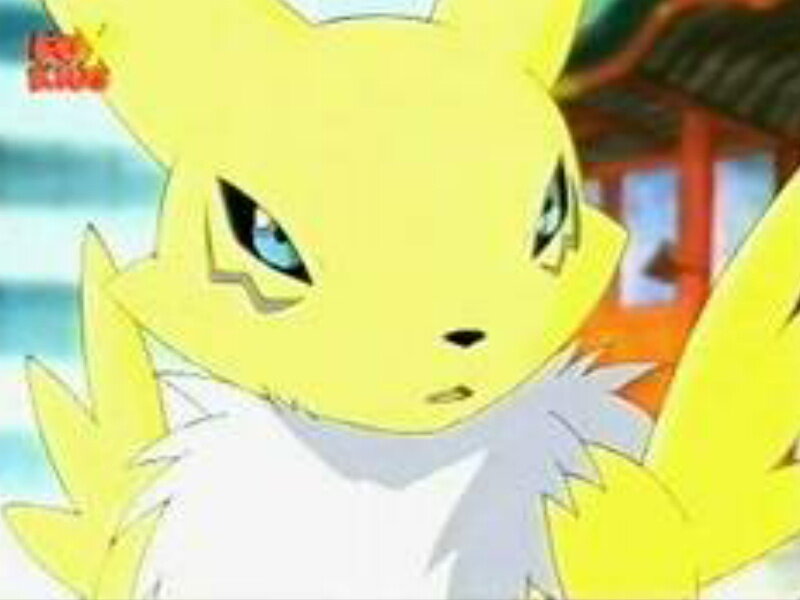 yellow digimon character