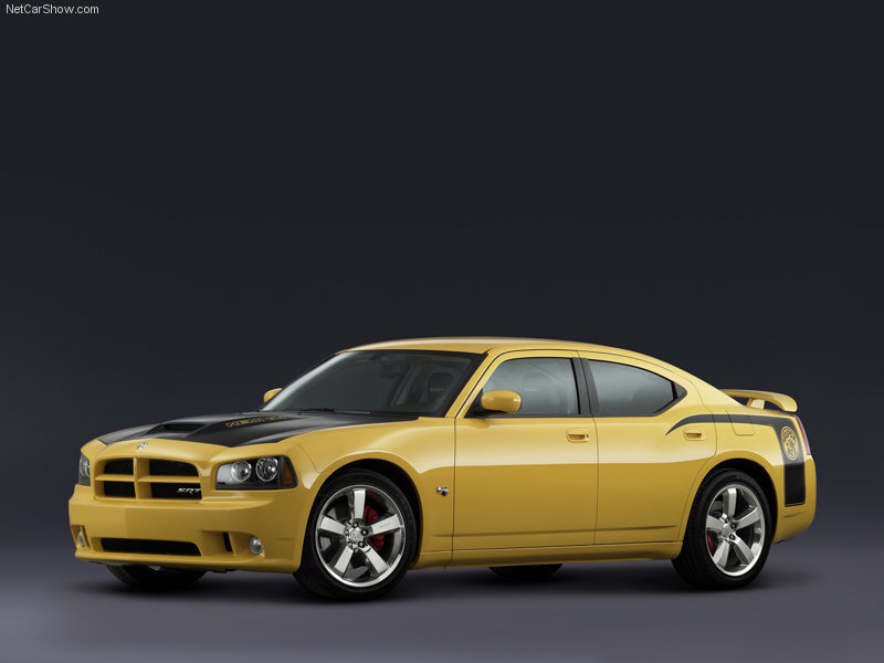 Yellow Dodge Charger