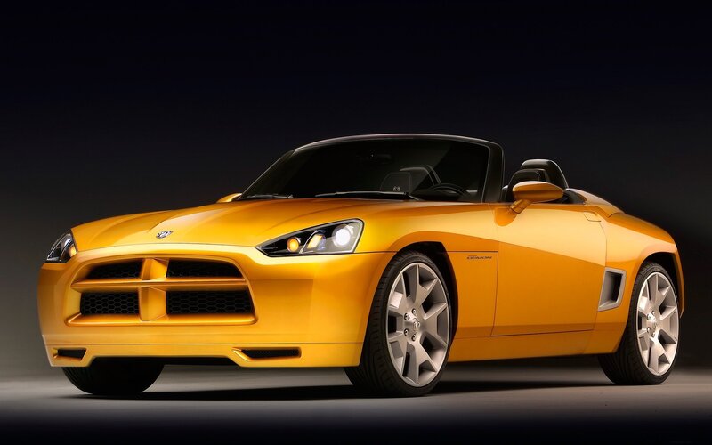Yellow Dodge SRT-4 Convertible