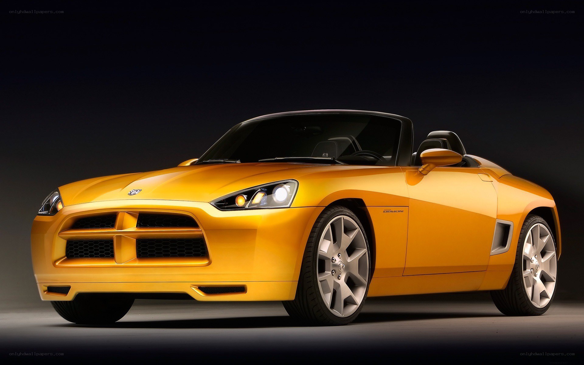 Yellow Dodge SRT-4 Convertible