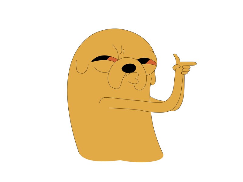 Yellow Dog Character — Playful, Animation