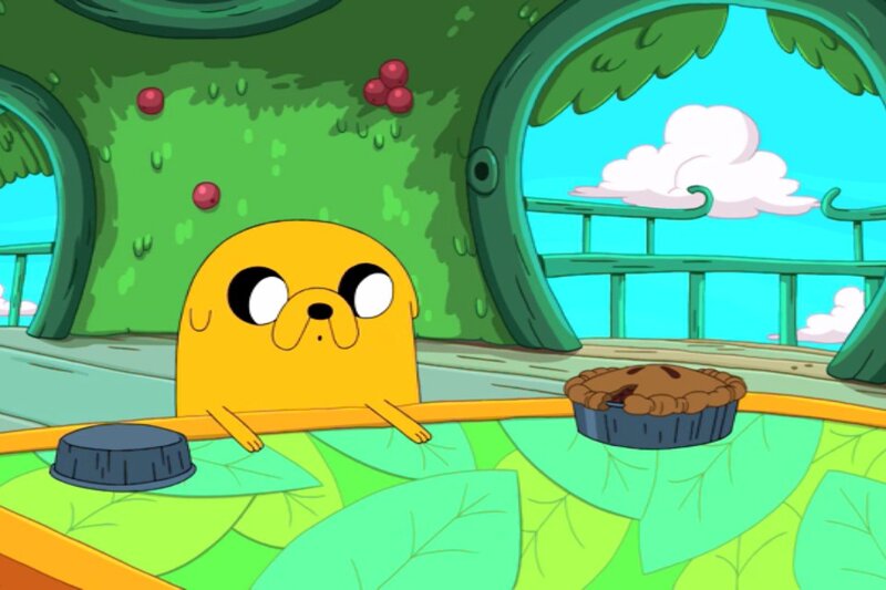 Yellow Dog in Treehouse