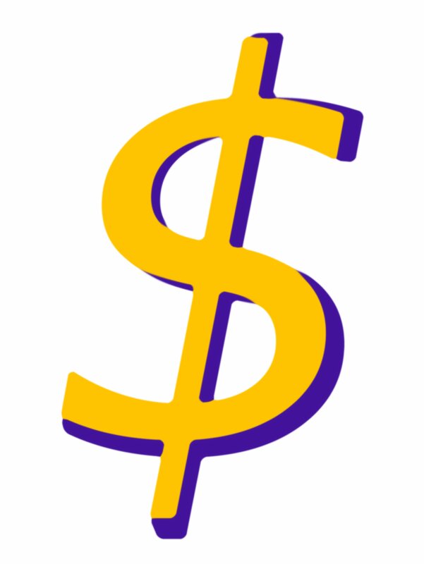 Yellow Dollar Sign