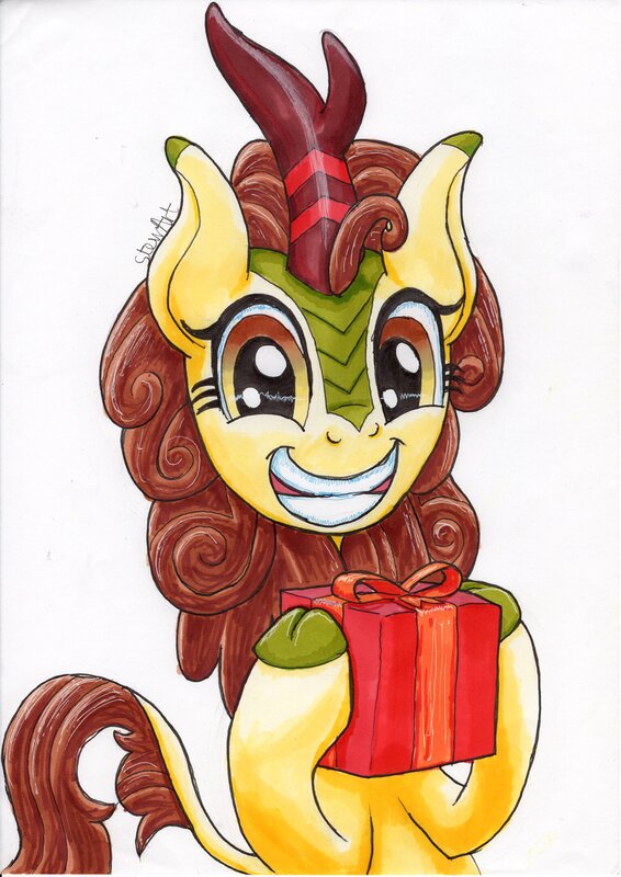 Yellow Dragon Pony