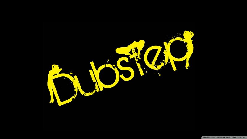 Yellow Dubstep Text