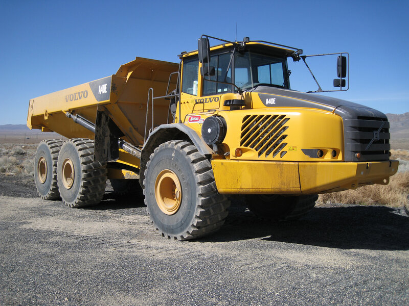 Yellow Dump Truck