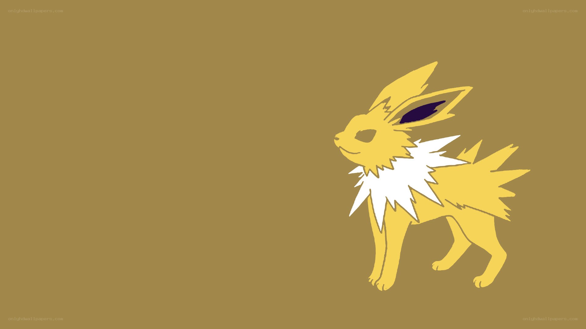 Yellow Eevee character