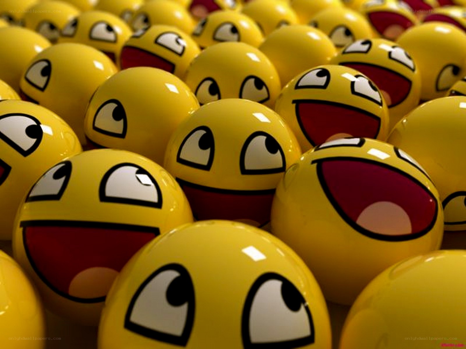 yellow emoji balls