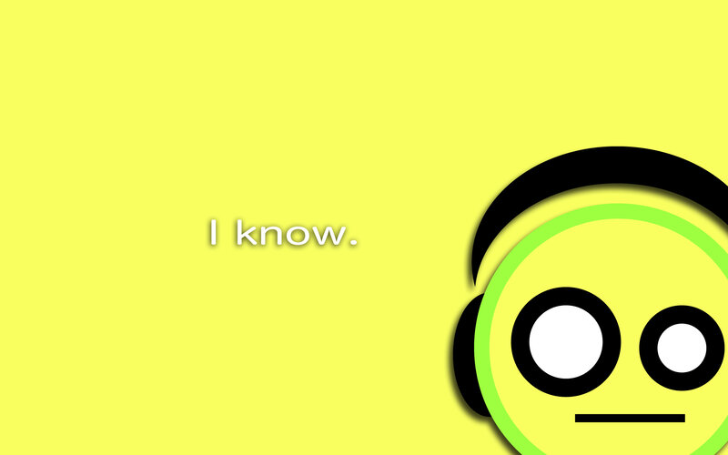 Yellow Emoji Face — Neutral