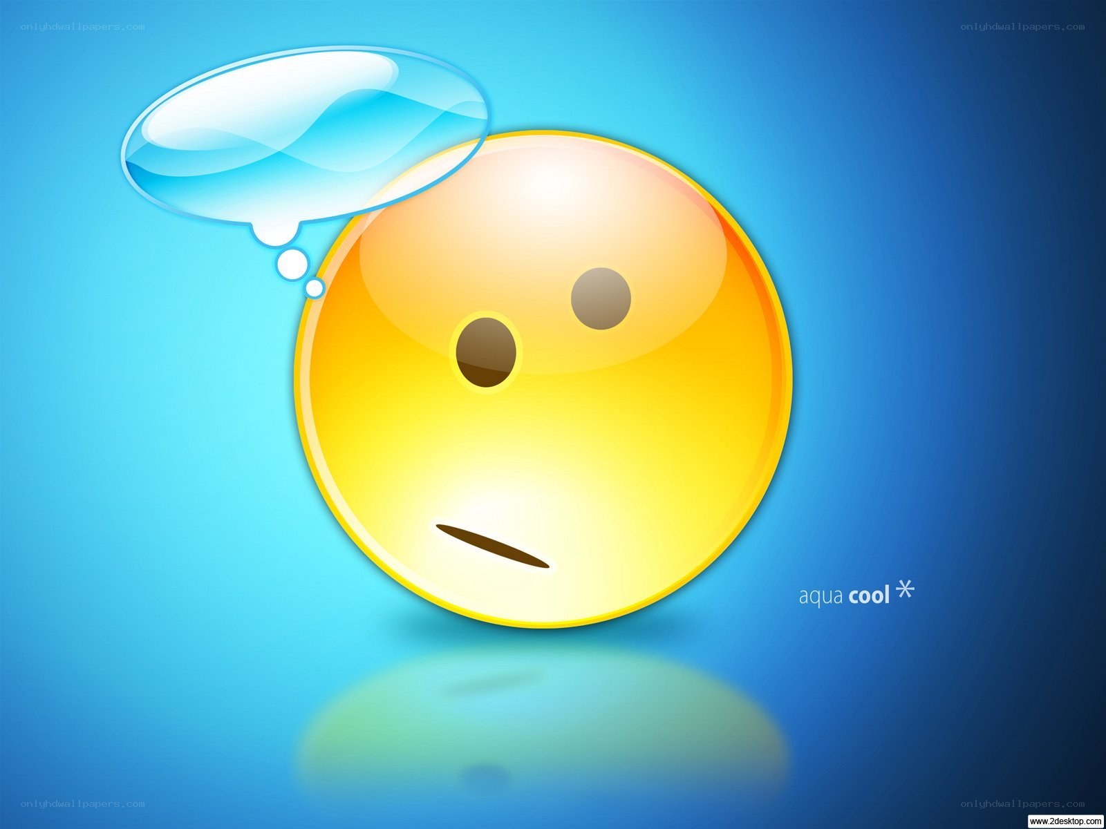 yellow emoji with thought bubble