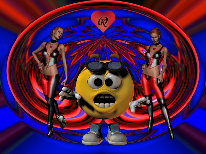 Yellow Emoji with Women