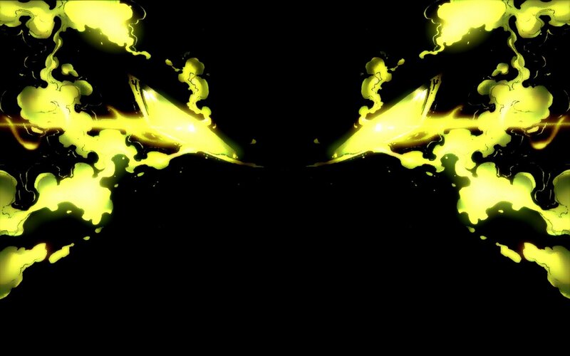 Yellow Energy Clouds