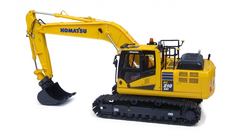Yellow Excavator Model — Neutral