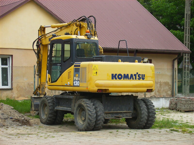 Yellow Excavator