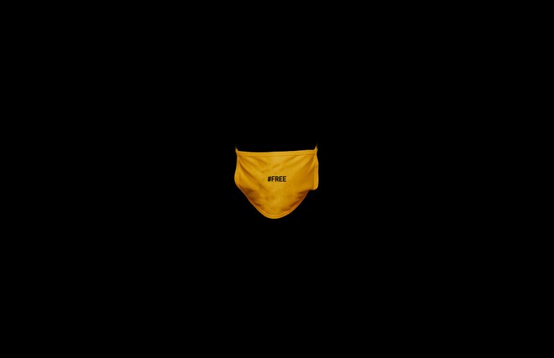 Yellow Face Mask