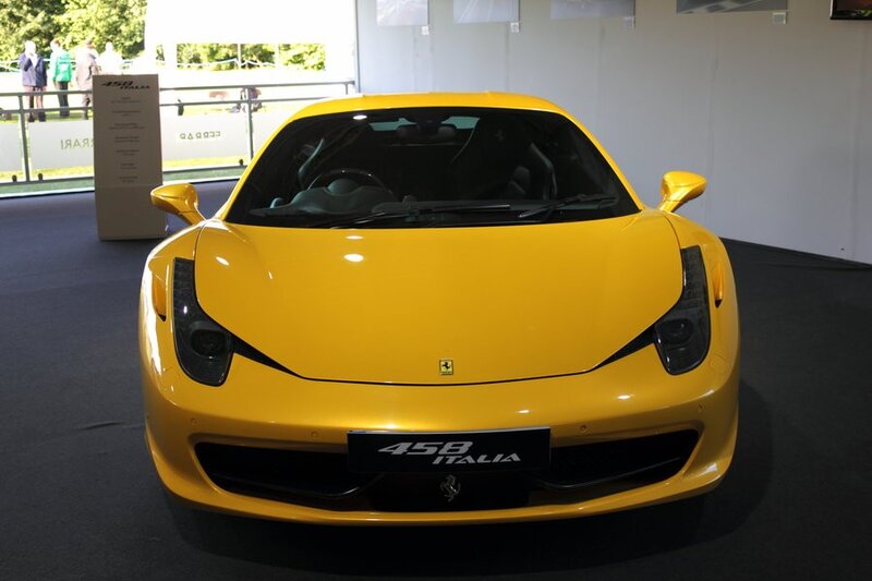 Yellow Ferrari 458 Italia — Neutral