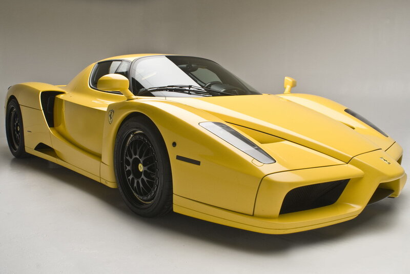 Yellow Ferrari Enzo — Neutral, Photograph